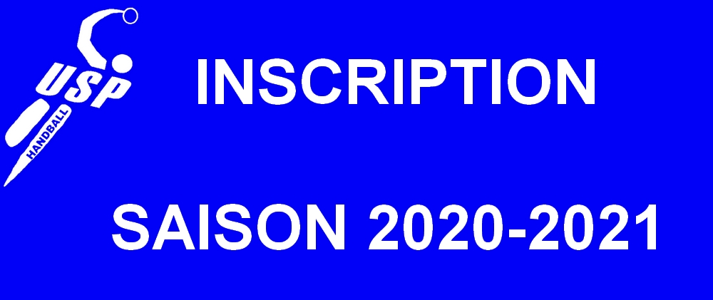 Inscription 2020